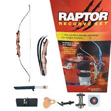 RAPTOR RECURVE BOW PACKAGE 54"