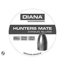 DIANA HUNTERS MATE .22 25GN PELLET 250 PACK