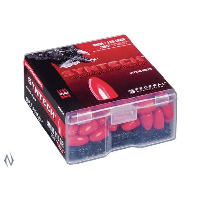 FEDERAL SYNTECH 9MM 115GN PROJECTILES 1200PK