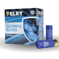 ELEY OLYMPIC BLUES 12G 28GR FIBRE WADS #7.5 1250FPS