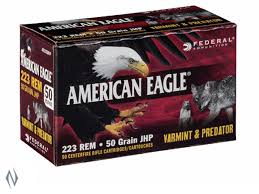 FEDERAL AE .223 50GN HP 50 PACK 