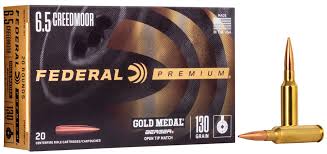 Federal Gold Medal 6.5 Grendel 130gn Berger BTHP