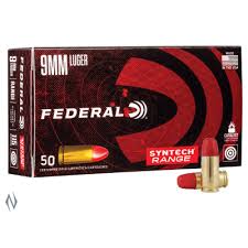 FEDERAL SYNTECH 9MM 150GN 50PK