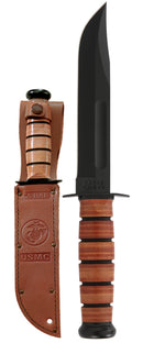 KA-BAR FIGHTING USMC LEATHER