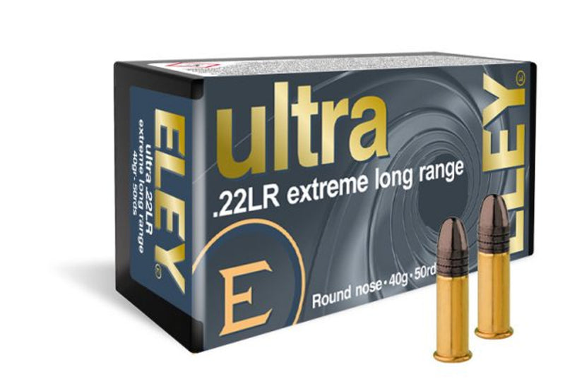 ELEY .22LR ULTRA EXTREME LONG RANGE 1100FPS