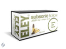 ELEY .22 SUBSONIC HP ELSH