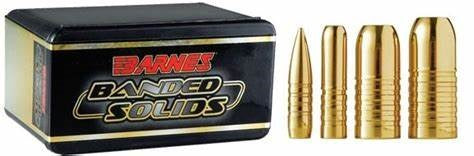 BARNES .338 250G BANDED SOLID Projectiles