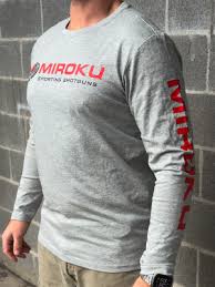 MIROKU PRECISION LONG SLEEVE TEE GREY 3XL