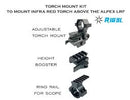 EAGLEYE SCOPE MOUNT PACKAGE FOR ALPEX LRF TORCH MOUNT