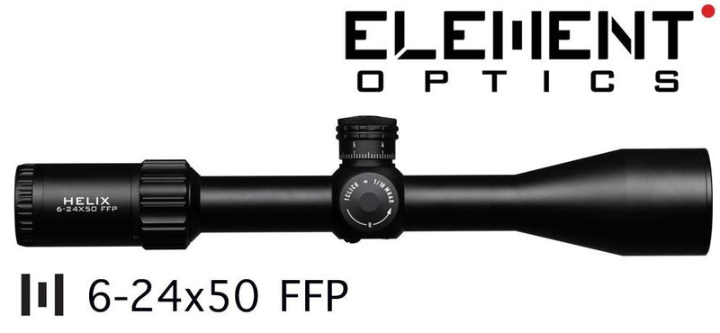 ELEMENT OPTICS HELIX 6-24X50 MRAD APR2D FFP