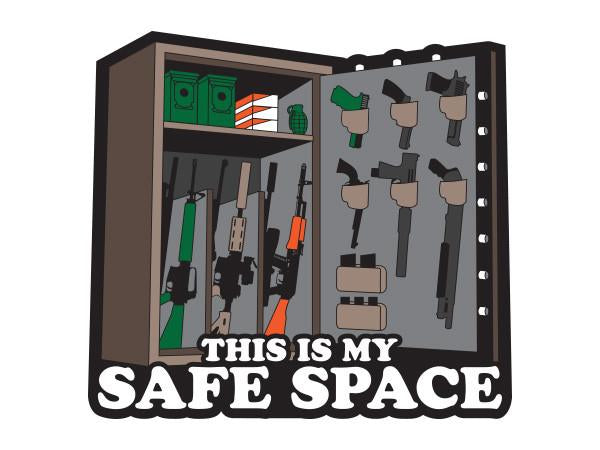 Safe Space Sticker - Patriot Patch co
