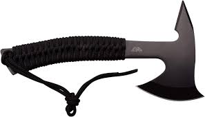 MTECH 9" THROWING AXE BLACK (PARACORD HANDLE)