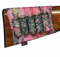 GROVTEC AMMO POUCH BUTTSTOCK SHOTGUN PINK GTAC75