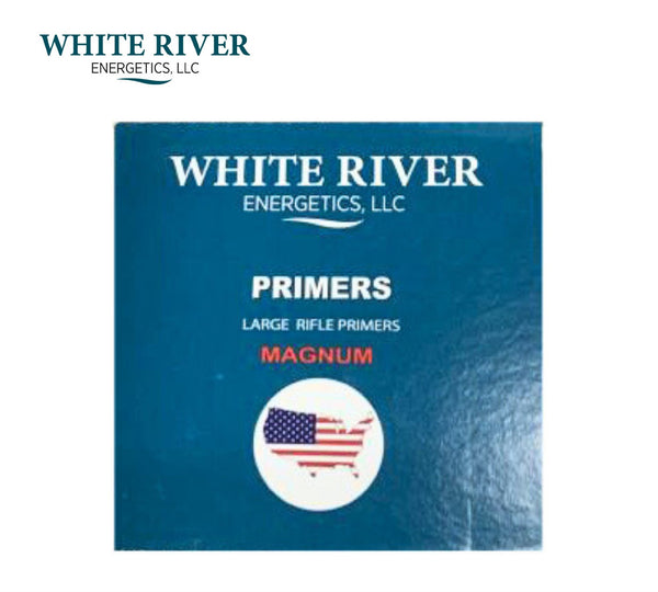 WHITE RIVER ENERGETICS PRIMERS - LARGE RIFLE MAGNUM