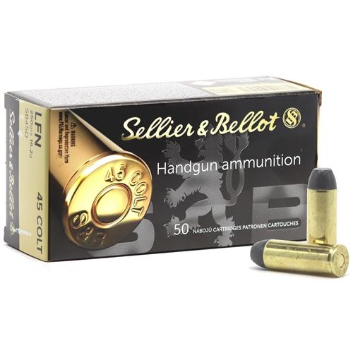 SELLIER & BELLOT .45 COLT 250GN LFN