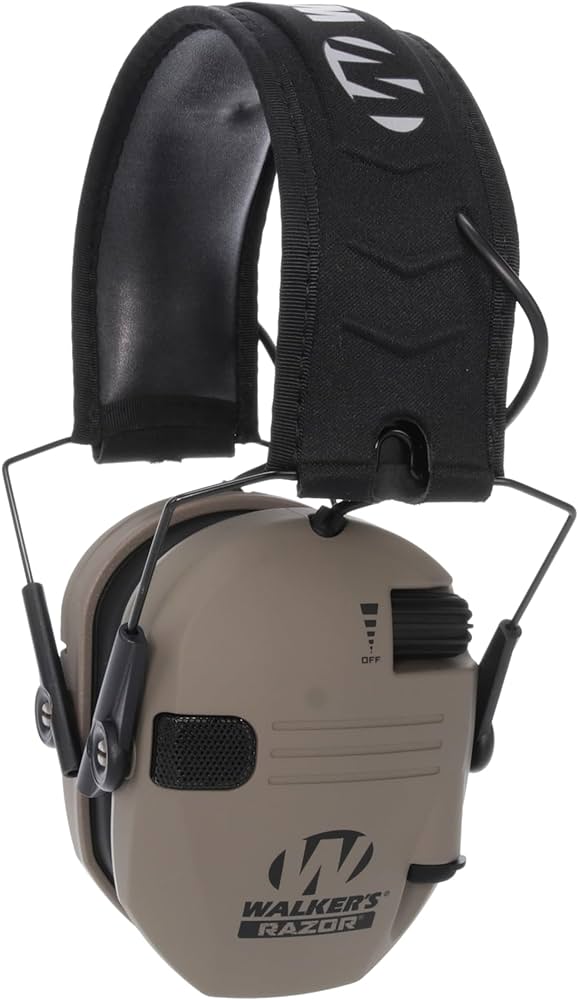 WALKER RAZOR SLIM ELECTRONIC EARMUFF FDE 