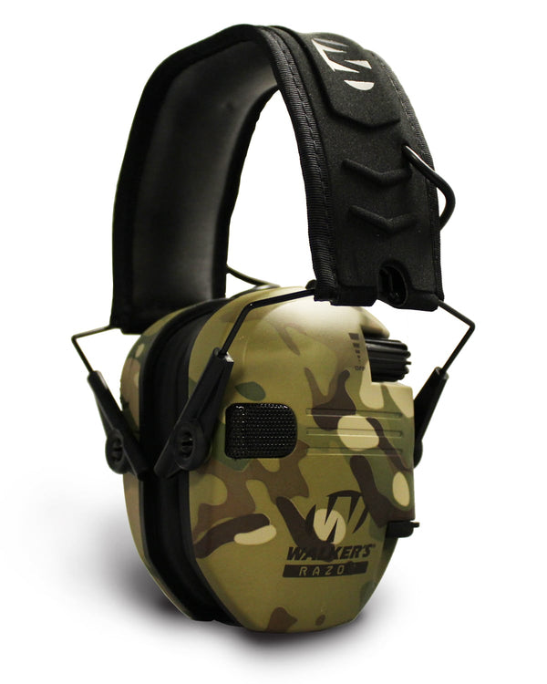 WALKERS RAZOR SLIM ELECTRONIC MULTICAM CAMO TAN