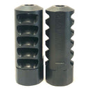 GRIZZLY MUZZLE BRAKE ELIMINATOR 12X28 5 PORT BLACK