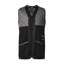 SPIKA SHOOTING VEST ADULT CHARCOAL - 2XL