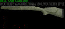 Bell & Carlson Howa 1500 Weatherby Vgd Varmint Tactical With Flutes Tan Black Web