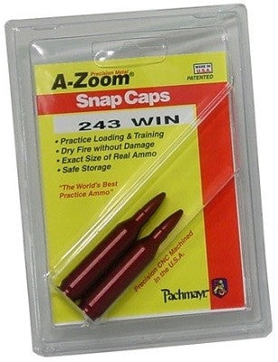 A-ZOOM .243 WIN SNAP CAPS